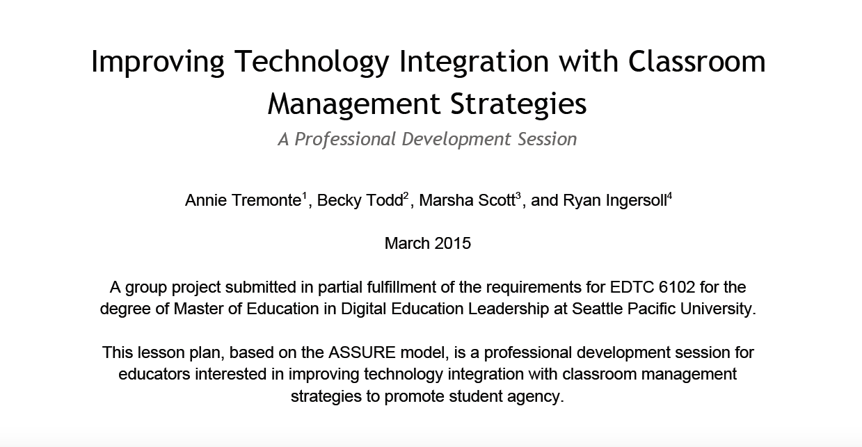 Technological Integration Strategies: Enhancing Educational Excellence